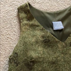 Vintage Green Maxi Dress